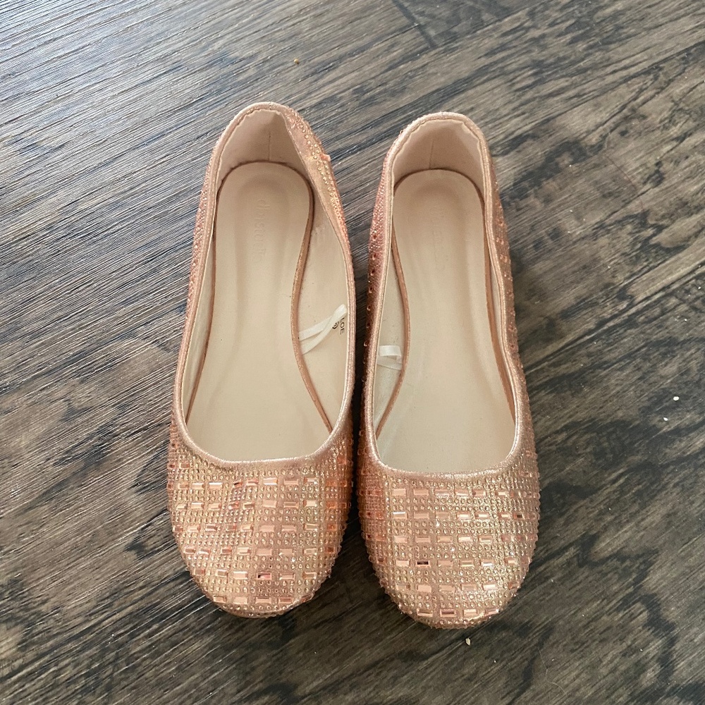 David’s Bridal ballet flats